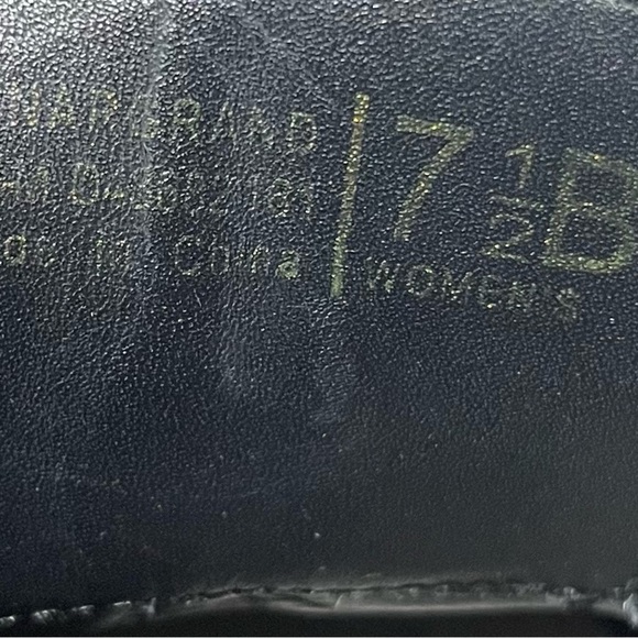 Cole Haan Lunargrand Oxford Suede Black White Wingtip Women's US 7.5B - Picture 9 of 9